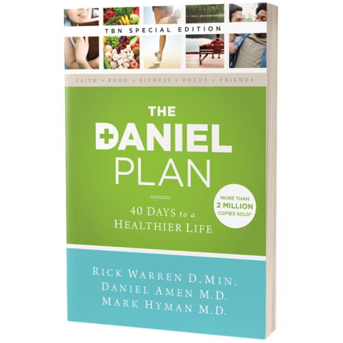 The Daniel Plan by Rick Warren, Dr. Daniel Amen, and Dr. Mark Hyman – A 40-Day Guide to Holistic Health