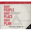 Right People, Right Place, Right Plan by Jentezen Franklin (Audio CD) – Direct Teaching on Divine Alignment and Purpose