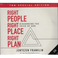 Right People, Right Place, Right Plan by Jentezen Franklin (Audio CD) – Direct Teaching on Divine Alignment and Purpose