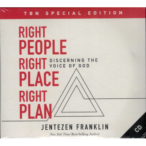 Right People, Right Place, Right Plan by Jentezen Franklin (Audio CD) – Direct Teaching on Divine Alignment and Purpose