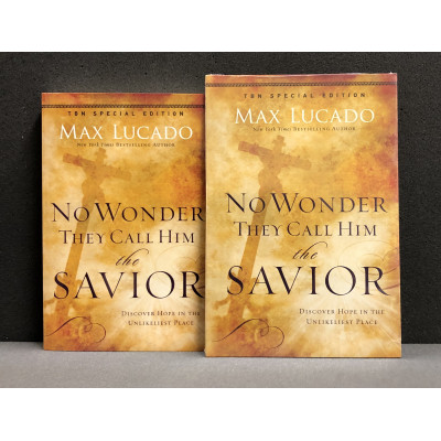 NO WONDER THEY CALL HIM THE SAVIOR SET - MAX LUCADO NO WONDER THEY CALL HIM THE SAVIOR SET - MAX LUCADO