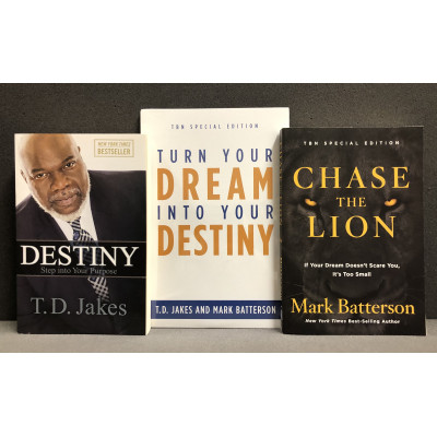 DESTINY SET - T.D. JAKES AND MARK BATTERSON DESTINY SET - T.D. JAKES AND MARK BATTERSON