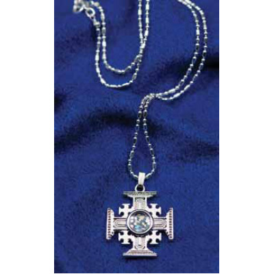 THE JERUSALEM CROSS NECKLACE - 5 CROSSES IN 1 THE JERUSALEM CROSS NECKLACE - 5 CROSSES IN 1