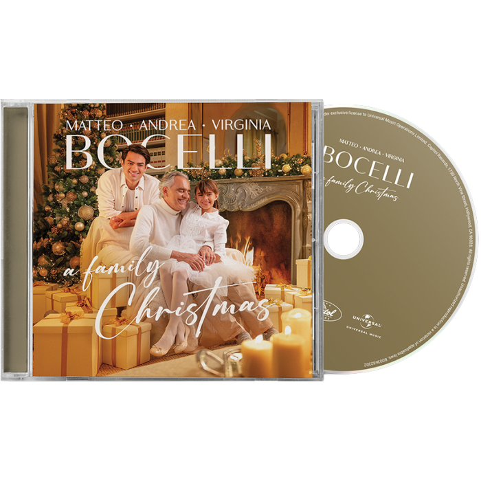 Andrea Bocelli Releasing 'A Family Christmas' Album